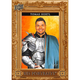 Insertní karty - Hertl Tomáš - 2023-24 Upper Deck UD Portraits No.26