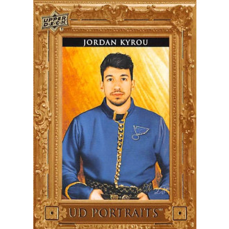 Insertní karty - Kyrou Jordan - 2023-24 Upper Deck UD Portraits No.37
