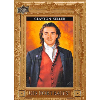 Insertní karty - Keller Clayton - 2023-24 Upper Deck UD Portraits No.48