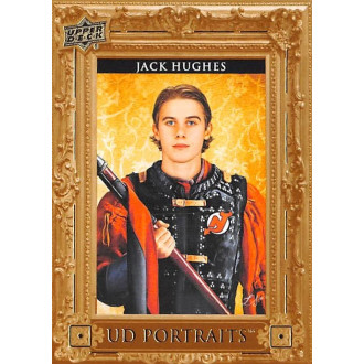 Insertní karty - Hughes Jack - 2023-24 Upper Deck UD Portraits No.52