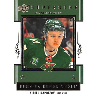 Insertní karty - Kaprizov Kirill - 2023-24 Upper Deck Honor Roll No.22