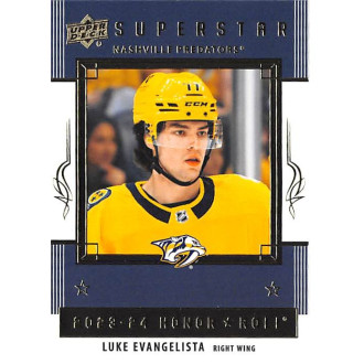 Insertní karty - Evangelista Luke - 2023-24 Upper Deck Honor Roll No.40