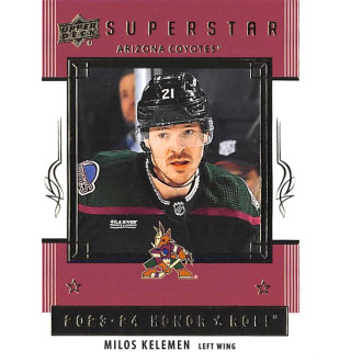 Insertní karty - Kelemen Miloš - 2023-24 Upper Deck Honor Roll No.48