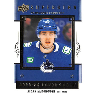 Insertní karty - McDonough Aidan - 2023-24 Upper Deck Honor Roll No.53