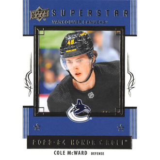 Insertní karty - McWard Cole - 2023-24 Upper Deck Honor Roll No.70