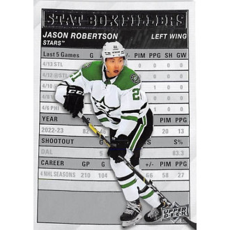 Insertní karty - Robertson Jason - 2023-24 Upper Deck Stat Box Fillers No.23