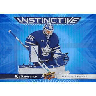 Insertní karty - Samsonov Ilya - 2023-24 Upper Deck Instinctive No.1