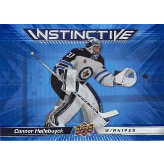 Insertní karty - Hellebuyck Connor - 2023-24 Upper Deck Instinctive No.3