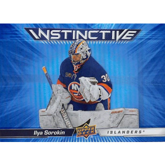 Insertní karty - Sorokin Ilya - 2023-24 Upper Deck Instinctive No.26