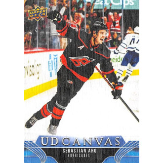 Insertní karty - Aho Sebastian - 2023-24 Upper Deck Canvas No.135