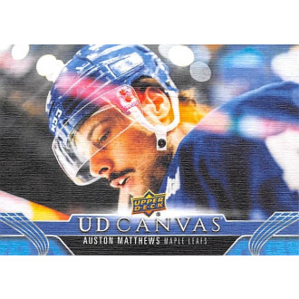 Insertní karty - Matthews Auston - 2023-24 Upper Deck Canvas No.195