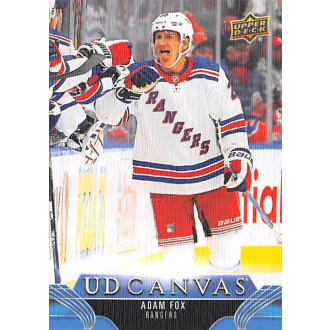 Insertní karty - Fox Adam - 2023-24 Upper Deck Canvas No.278