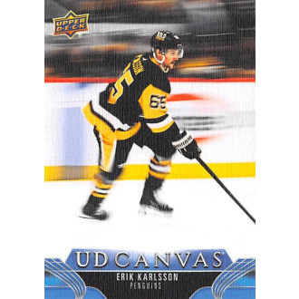 Insertní karty - Karlsson Erik - 2023-24 Upper Deck Canvas No.296