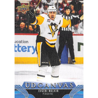 Insertní karty - Malkin Evgeni - 2023-24 Upper Deck Canvas No.333