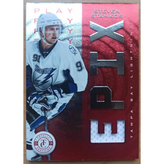 Jersey karty - Stamkos Steven - 2013-14 Totally Certified Epix Memorabilia Red Play No.E-SS A3