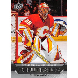 Insertní karty - Wolf Dustin - 2023-24 Upper Deck Debut Dates No.5