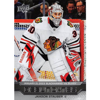 Insertní karty - Stauber Jaxson - 2023-24 Upper Deck Debut Dates No.8