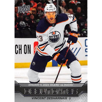 Insertní karty - Desharnais Vincent - 2023-24 Upper Deck Debut Dates No.9