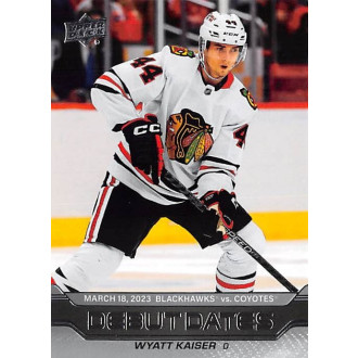 Insertní karty - Kaiser Wyatt - 2023-24 Upper Deck Debut Dates No.19