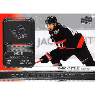 Insertní karty - Kastelic Mark - 2023-24 Upper Deck Rookie Retrospective No.4