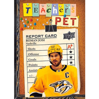 Insertní karty - Josi Roman - 2023-24 Upper Deck Teachers Pet No.5