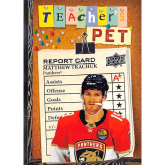 Insertní karty - Tkachuk Matthew - 2023-24 Upper Deck Teachers Pet No.8