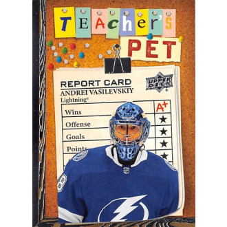 Insertní karty - Vasilevskiy Andrei - 2023-24 Upper Deck Teachers Pet No.11