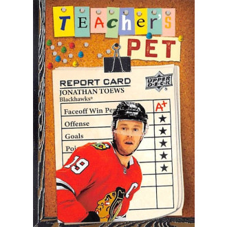 Insertní karty - Toews Jonathan - 2023-24 Upper Deck Teachers Pet No.18