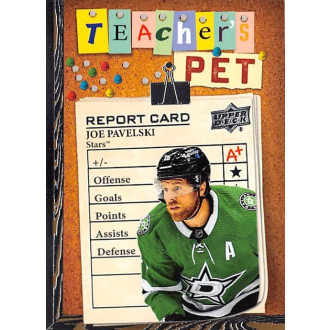 Insertní karty - Pavelski Joe - 2023-24 Upper Deck Teachers Pet No.30
