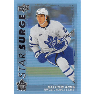 Insertní karty - Knies Matthew - 2023-24 Upper Deck Star Surge No.15