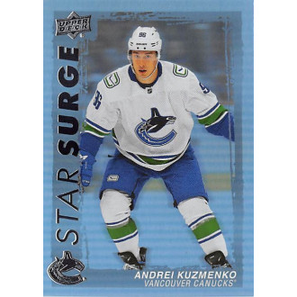 Insertní karty - Kuzmenko Andrei - 2023-24 Upper Deck Star Surge No.18