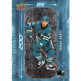 Insertní karty - Hertl Tomáš - 2023-24 Upper Deck 200’ x 85’ No.46