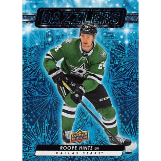 Insertní karty - Hintz Roope - 2023-24 Upper Deck Dazzlers Blue No.19