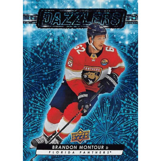 Insertní karty - Montour Brandon - 2023-24 Upper Deck Dazzlers Blue No.27