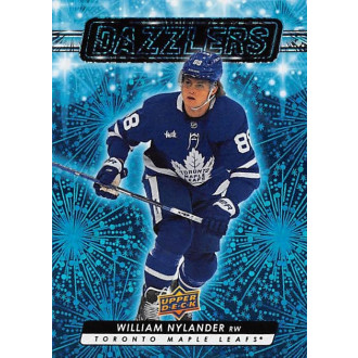 Insertní karty - Nylander William - 2023-24 Upper Deck Dazzlers Blue No.37