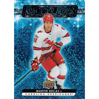 Insertní karty - Nečas Martin - 2023-24 Upper Deck Dazzlers Blue No.44