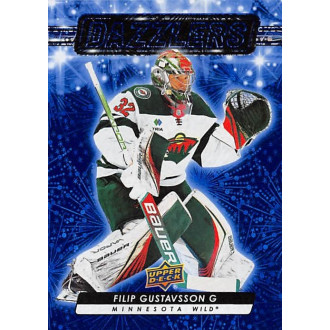Insertní karty - Gustavsson Filip - 2023-24 Upper Deck Dazzlers Blue No.55