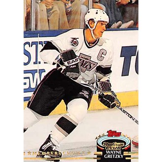 Řadové karty - Gretzky Wayne - 1992-93 Stadium Club No.256