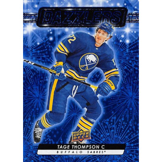 Insertní karty - Thompson Tage - 2023-24 Upper Deck Dazzlers Blue No.69