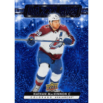 Insertní karty - MacKinnon Nathan - 2023-24 Upper Deck Dazzlers Blue No.87