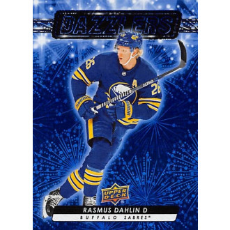Insertní karty - Dahlin Rasmus - 2023-24 Upper Deck Dazzlers Blue No.91