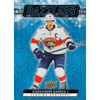 Insertní karty - Barkov Aleksander - 2023-24 Upper Deck Dazzlers Blue No.132