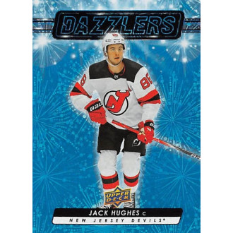 Insertní karty - Hughes Jack - 2023-24 Upper Deck Dazzlers Blue No.137