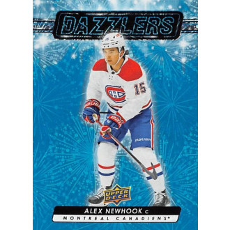 Insertní karty - Newhook Alex - 2023-24 Upper Deck Dazzlers Blue No.140