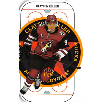 Insertní karty - Keller Clayton - 2021-22 Ultra Pucks No.6