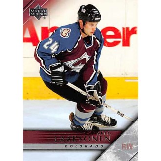 Řadové karty - Laaksonen Antti - 2005-06 Upper Deck No.297