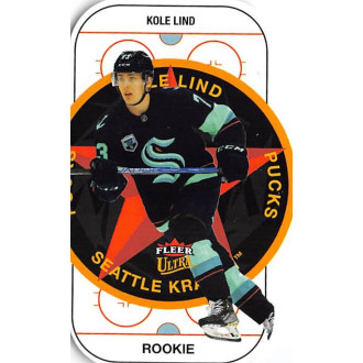 Insertní karty - Lind Kole - 2021-22 Ultra Pucks No.79