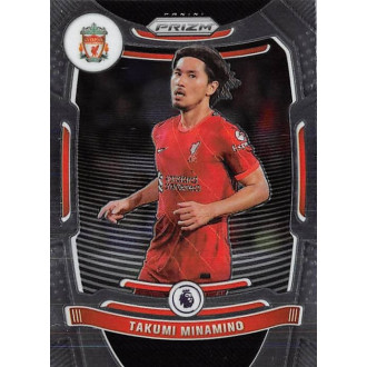 Anglická liga - Minamino Takumi - 2021-22 Panini Prizm Premier League No.81
