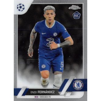 Champions League - Fernández Enzo - 2022-23 Topps Chrome UEFA Club Competitions No.158