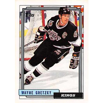 Řadové karty - Gretzky Wayne - 1992-93 Topps No.1
